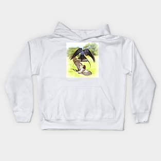 Pairing Swallows Kids Hoodie